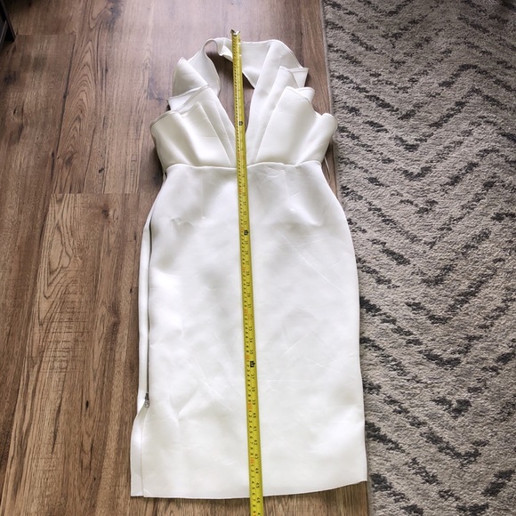 NEW! Asos Halter Orgami Side Zip Pencil Midi Dress - Picture 6 of 9